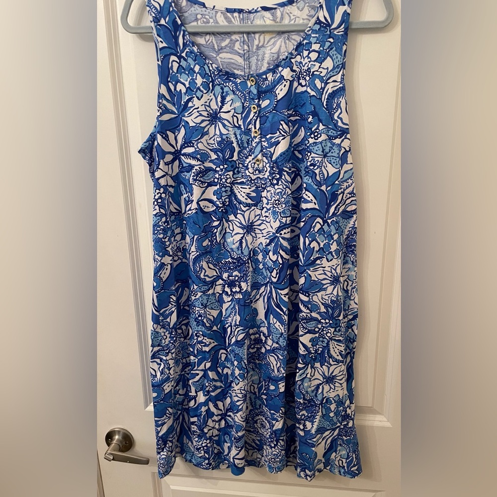 Lilly Pulitzer Lela Henley Tank Dress